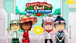 Crazy Cooking Chef World Kitchen  Pizza Sushi Taco