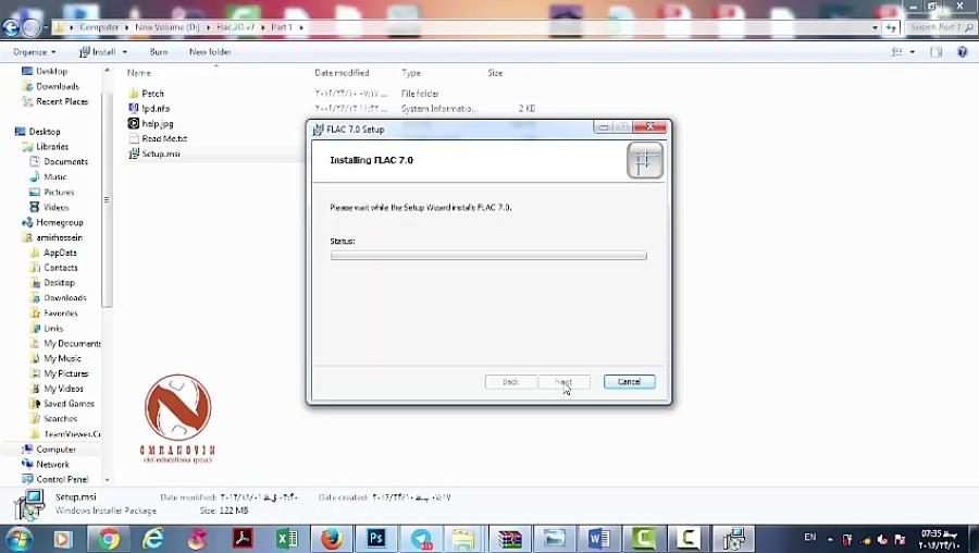 آموزش نصب فعالسازی نرم افزار Flac 2D V7