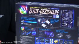 آنباکسینگ نگاهی به مادربرد گیگابایت Z170X Designare