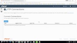 فیلم آموزش فارسی ftp connection در cpanel