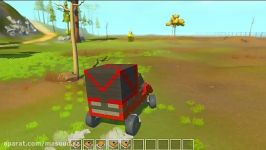 ساخت یه ماشین خیلی باحال در scrap mechanic