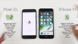 Google Pixel XL vs iPhone 7 Plus  Speed Test