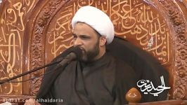 الشیخ عبدالله الدجیلی لیلة ۶ محرم الحرام ۱۴۳۷ه‍