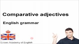 Comparative adjectives  English grammar lesson