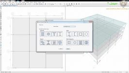 جلسه 37 آموزش Etabs 2015 معرفی مقاطع سازه ای