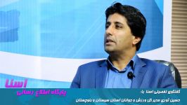 گفتگوی تفصیلی اِسناباحسین ثوری مدیرکل ورزش وجوانان