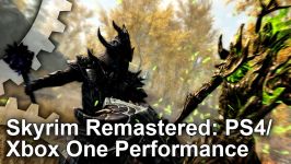 مقایسه تست فریم ریت Skyrim Remastered بین PS4Xbox One