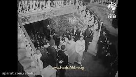مراسم ازدواج محمدرضا پهلوی فرح دیبا