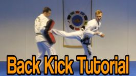  Taekwondo Back Kick Tutorial  GNT 