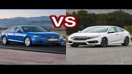 2016 Honda Civic Sedan Vs 2016 Audi A4  DESIGN