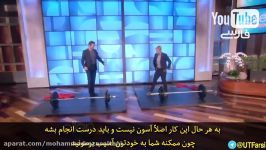 وزنه برداری در برنامه The ellen Show