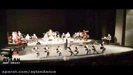 رقص آذربایجانی گروه آیلان موسیقی زنده در تالار وحدت