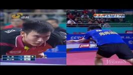 MA Long vs LIU Dingshuo در مسابقات سوپر لیگ چین 2016 HD