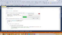 C# Tutorial  BackgroundWorker