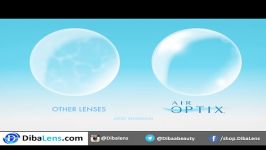 لنز طبی ایر اپتیکس Air Optix Aqua DibaLens.com