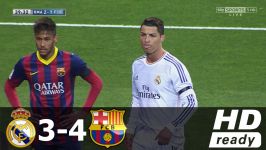 Real Madrid vs Barcelona 3 4 Liga BBVA  HD