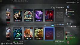 دوتا۲ Empire vs Vega Squadron #2