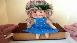  LITTLE FELT DOLL how to diy hand sewing pattern free download pattern 