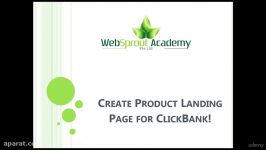 دانلود آموزش کامل ClickBank  ساخت فروش اولین محصولتا