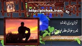 آوازی برای زلف شب شعر خوانش مظفر امینی کولی