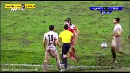 درگیری بازیکنان سوریه بازیکنان ایران