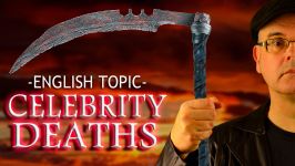  ENGLISH TOPIC  CELEBRITY DEATHS 2016  Sadly many famous people have died in 2016    اصلاح