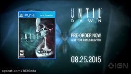 تریلر بازی Until Dawn 2015