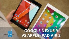  Google Nexus 9 vs Apple iPad Air 2 