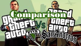 GTA 5 vs GTA San Andreas Comparison