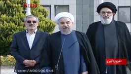 مصاحبه ریاست جمهور آقای روحانی درسفر به استان البرز