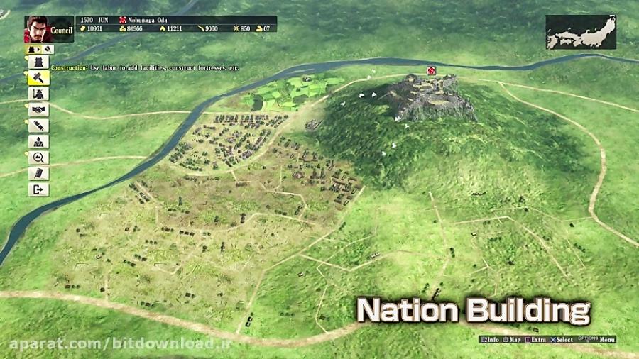 تریلر بازی NOBUNAGAS AMBITION Sphere of Influence