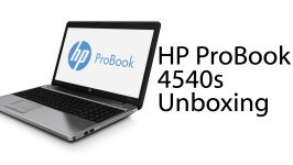 آنباکسینگ لپ تاپ HP ProBook 4540s