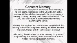  CUDA Tutorial 5 Memory Overview 