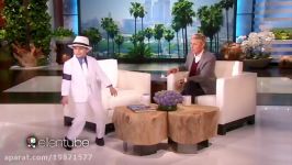 Mini Micheal Jackson  Ellen show