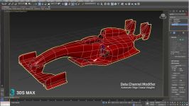 3ds Max 2017.1  Data Channel Modifier Automatic Crease Weights