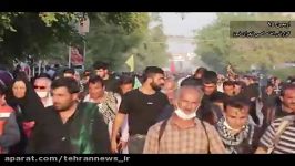 گزارش اختصاصی تهران نیوز حال هوای پیاده روی اربعین