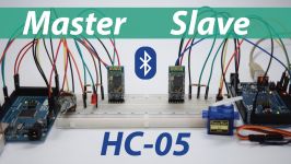  How To Configure and Pair Two HC 05 Bluetooth Module as Master and Slave  AT Commands    اص