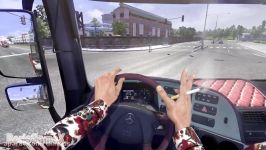 مد نشان دادن دست روی فرمان در بازی Euro Truck Simulator