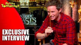 Eddie Redmayne Embraces His Wand  Exclusive Fantastic Beasts and Where to