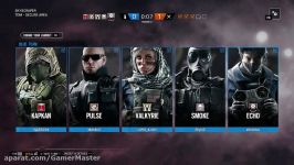 رینبو سیکس R6 Siege  گیم پلی توضیح DLC4Red Crow