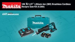  MAKITA 18V X2 LXT® Brushless Recipro Saw Kit XRJ06M 