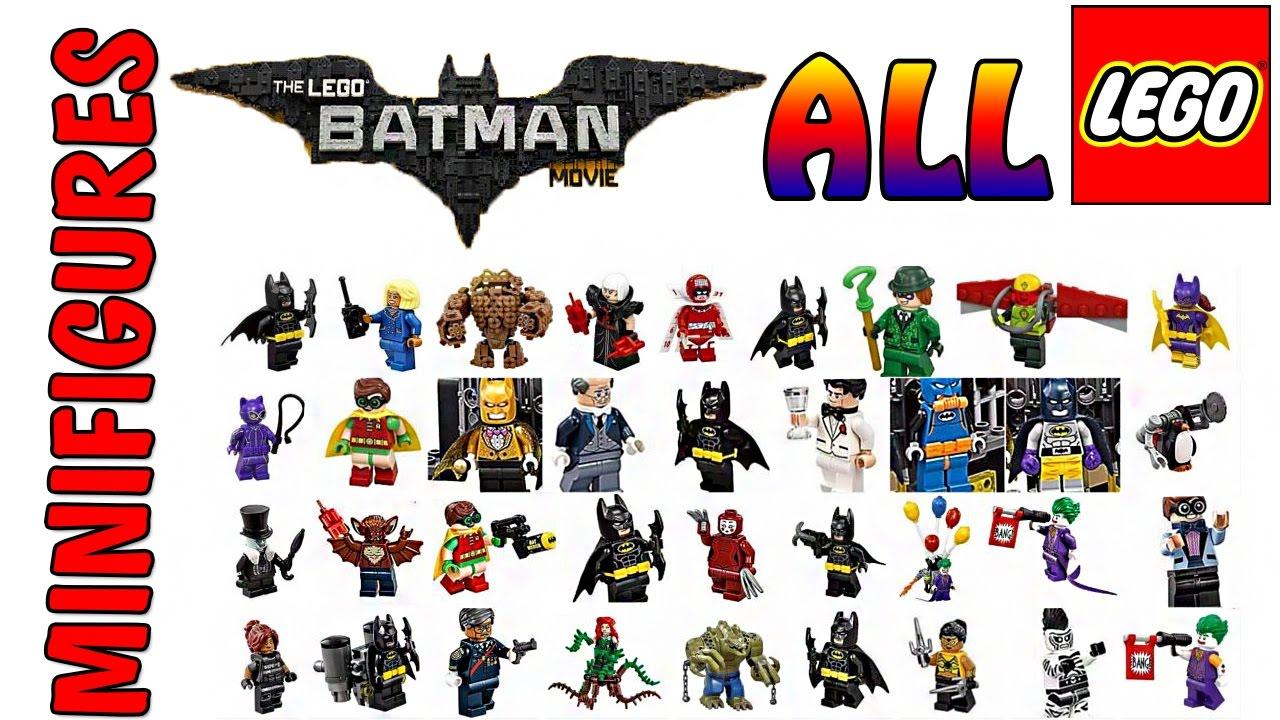 lego batman تمام آدمك هاى ست هاى لگو بتمن مووى ٢٠١٧