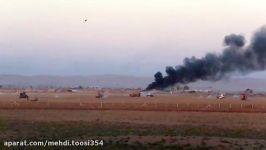 انفجار مهیب خودروی انتحاری داعش  توسط نیروهای سپاه بدر