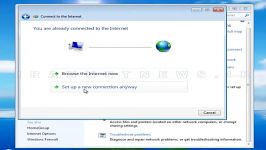 آموزش ساخت کانکشن PPoE در ویندوز 7