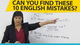 Can you find these 10 mon English mistakes