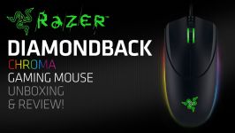  Razer Diamondback Chroma Gaming Mouse Unboxing