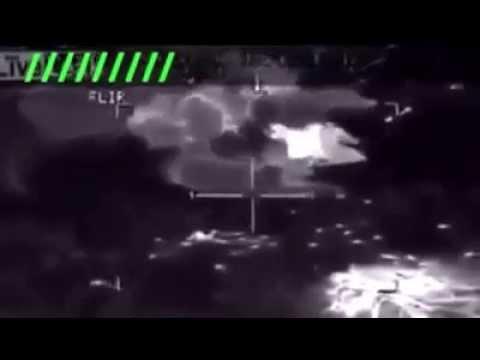  نابودی نیروهای داعش توسط جنگنده های مجهز به دوربین مادون قرمز 