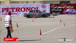 مسابقه اتومبیل رانی اسلالوم استان آذربایجان غربی