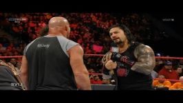 2016 Goldberg vs Roman Reigns Full HD Who is the animal and the best Who Win 