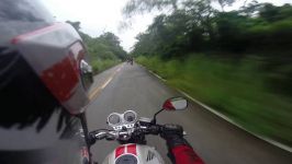  Honda CB400 Super Four on Ternate Twisties 